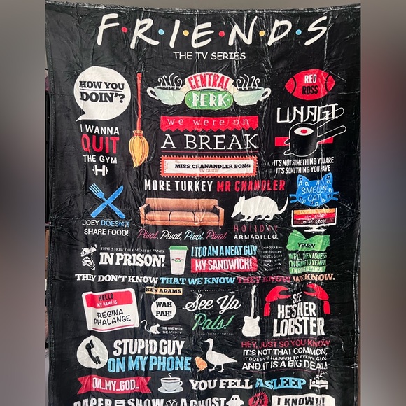 FRIENDS Other - NEW Friends Throw Blanket